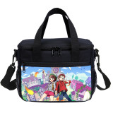 YOIYEN Pokémon Sword Shield 2 Person Lunch Bag Kids Tote Thermal Bag For Boy And Girl