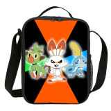 Wholesale School Lunch Bag Pokémon Sword Shield Small Tote Thermal Bag For Children
