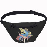 YOIYEN Pokémon Sword Shield Waist Bag Casual Sport Fanny Pack For Women And Men