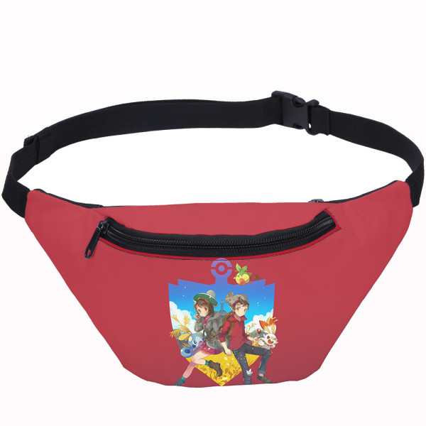 YOIYEN Pokémon Sword Shield Waist Bag Casual Sport Fanny Pack For Women And Men
