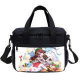 YOIYEN Pokémon Sword Shield 2 Person Lunch Bag Kids Tote Thermal Bag For Boy And Girl