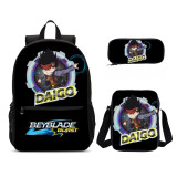 YOIYEN Wholesale BeyBlade Burst Boys School Backppack Set School Bag With Satchel For Kids