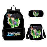 YOIYEN Wholesale BeyBlade Burst Boys School Backppack Set School Bag With Satchel For Kids