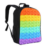 Teenager Pop On It Backpack Fidget Kids School Bag For Women Men Back To School Best Gift