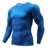 Red Compression Elasticity Sport Shirt Men Quick Dry Mens Running T-shirts Snake Gym Clothing Fitness Top Rashgard Soccer Jersey