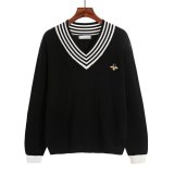 2020 casual Autumn winter V Neck Knitted Pullovers Women loose basic Sweater Solid Color Jumpers female sweater top