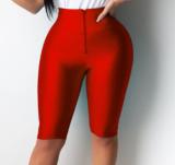 High Waist Sports Shorts Women Biker Shorts Summer Casual Sexy Skinny Fitness Solid Bodycon Cycling Slim Bottoms