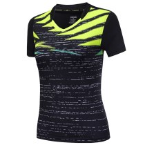 Women Tennis shirts Outdoor sports V- neck clothing Running workout badminton Short sleeves t-shirt tees tops