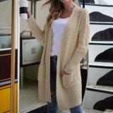 Loose Knitted Cardigan Sweater For Women 2020 New Loose Open Stitch Sleeve Autumn Winter Coat Solid Casual Jumper Plus Size Coat