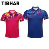 New TIBHAR Table Tennis Jerseys for Men Women Ping Pong Cloth Sportswear Training T-Shirts Group purchase breathable  shirts