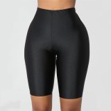 High Waist Sports Shorts Women Biker Shorts Summer Casual Sexy Skinny Fitness Solid Bodycon Cycling Slim Bottoms