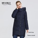 MIEGOFCE 2020 Winter Collection Women's Warm Jacket Made With Real Bio Parka Women Windproof Stand-Up Collar With Hood Coat
