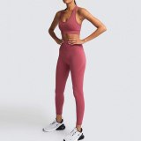 Seamless Gym Set Tracksuit Women 7 Colors Top Bra Leggings Sport Women Fitness Clothing Sportwear Yoga Sets Women Gym Clothes