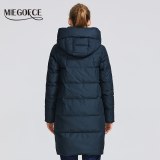 MIEGOFCE 2020 Winter Collection Women's Warm Jacket Made With Real Bio Parka Women Windproof Stand-Up Collar With Hood Coat