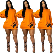 2020 Digital Print Sexy Long Sleeve Joker Long Sleeve Women's Sweatshirt 202003068504