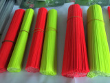 1 of 3 Painted Solid Fibreglass Stems Rods Tips Red and Yellow 0.8 1.2mm