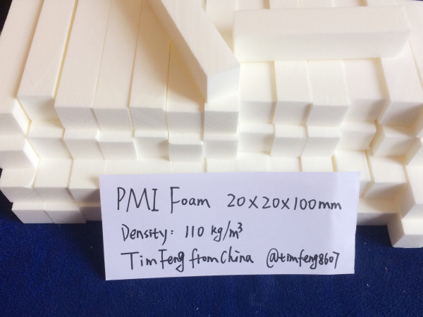 PMI Foam Square Rods Made-in-China 110kg/m3 Rohacell