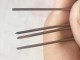 Tungsten Bits Needle Wear-resistant Drilling For Float Bodies 15cm Both Sides Triangular Tip Sharpened