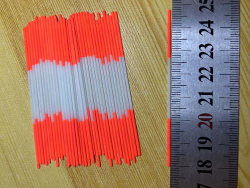 Fibreglass Tips Fibre Glass Top Grinding Cone Tapered Half-Painted for Pole Foat