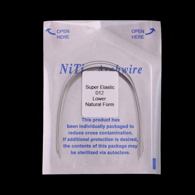 10Pack Dental  Orthodontic Super Elastic Niti Round/Rectangular Arch Wire Natural Form