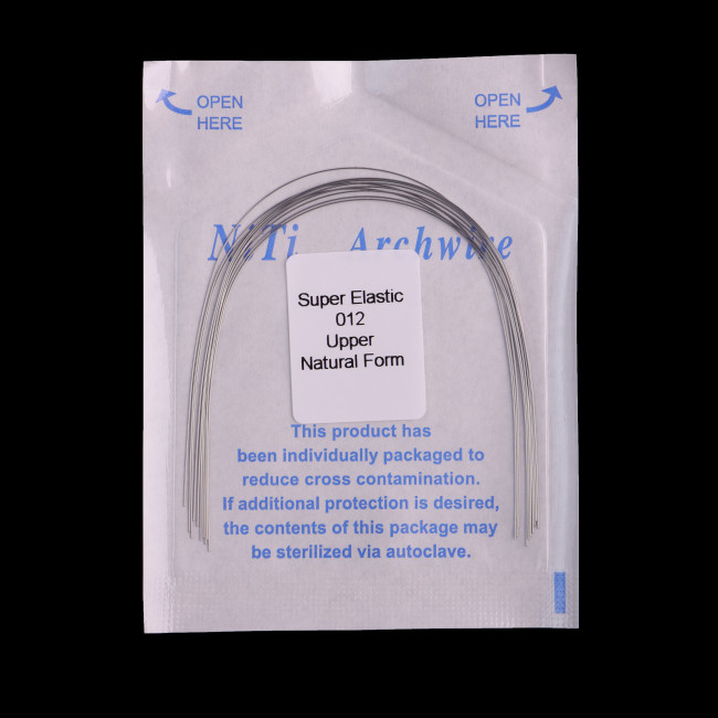 10Pack Dental  Orthodontic Super Elastic Niti Round/Rectangular Arch Wire Natural Form