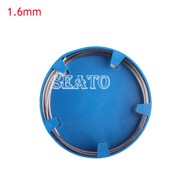 50g/Roll Orthodontic Stainless Steel Wire Dentist Dental Mixed Sizes Round Ovoid Natural 0.5mm-1.8mm