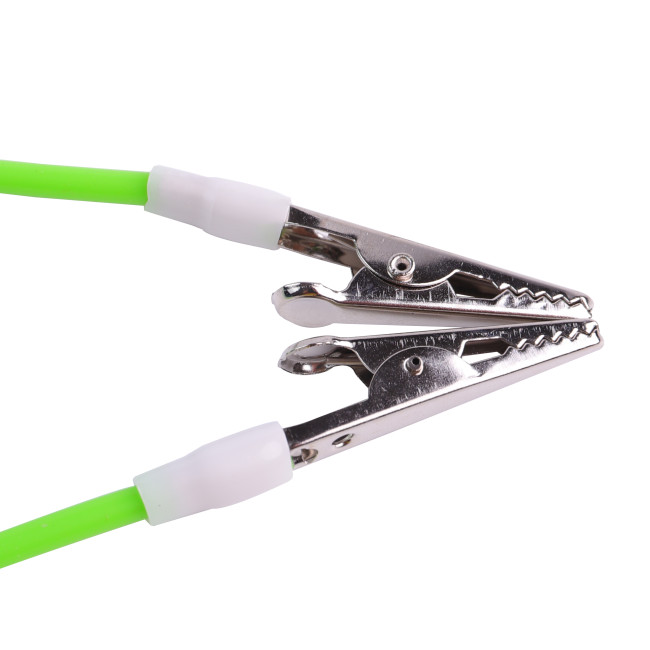 Dental Instrument Colorful Bib Clips Cord Napkin Holder Flexible Silicone / Stainless Steel
