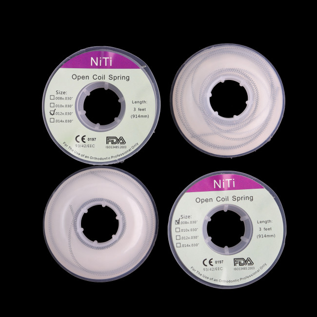 1Pcs / Roll 3 Feet Dental Orthodontic Niti Open Coil Spring 914mm 4 Sizes For Choise