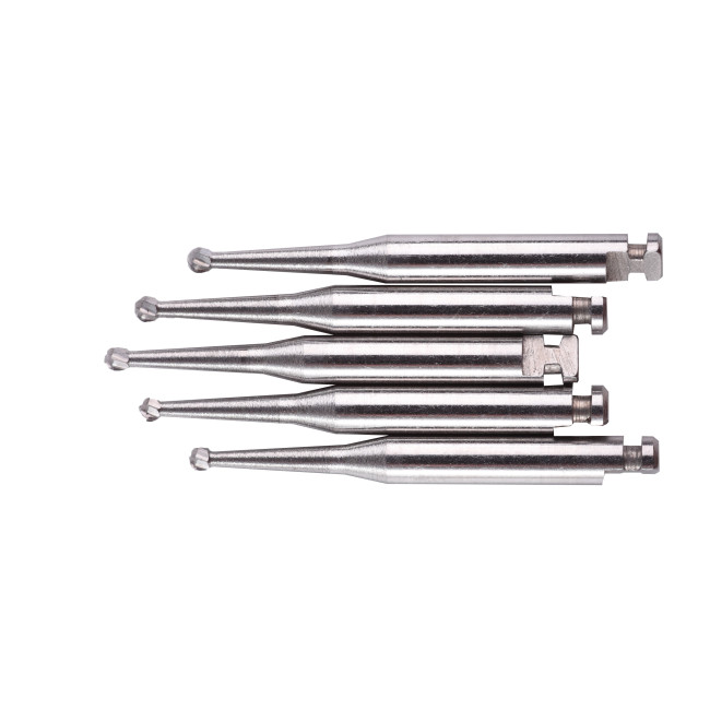 Orthdent 5pcs/Box Dental Tungsten Carbide Burs Drills Wave Surgical Bur Low Speed Round RA Series For Dental Lab Mentor Implant