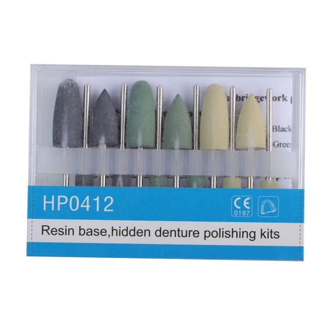 Dental Diamond Burs Composite Polishing Kit for Low-speed Handpiece RA0109/RA0309/RA0309-2