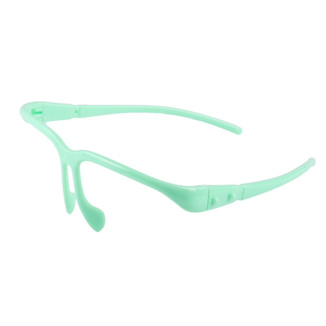 Dental  Full Face Shield Safety Anti-Fog Safety Glasses+Clear Visors Dustproof Lab Equipment green/white/pink/blue color
