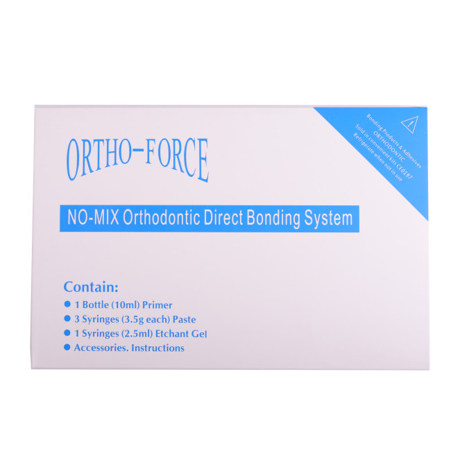 System Kit Dental Composite Orthdentic Bonding Metal Bracket Light Cure Adhesive