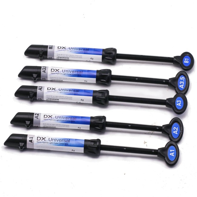 1PCS Dental Dentex Universal Dental Light Cure Hybrid Composite Resin Shade A1 A2 A3 A3.5 B1 Dental tools