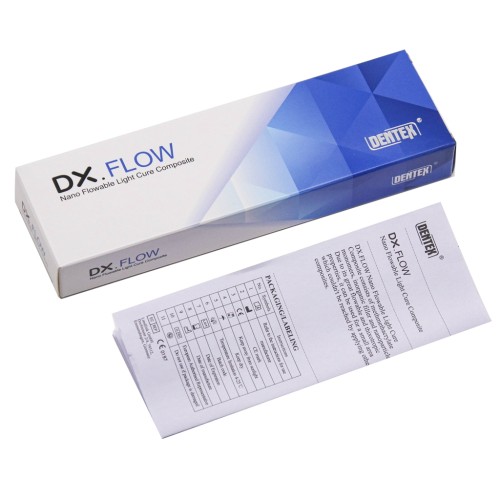 Dentex Dental Flowable Light Cure Composite Resin Medium Flow A3 3g/Syringe Dentex Dental Flowable Light Cure Composite Resin Medium Flow A3 3g/Syringe