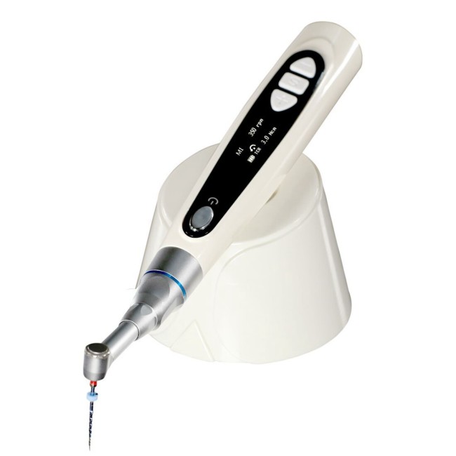 1PCS Dental 1:1 Handpiece Cordless Endo Motor 10 Modes 1500mAh Endodontics​ Treatment The motor and the root test are combined into one dental supplies