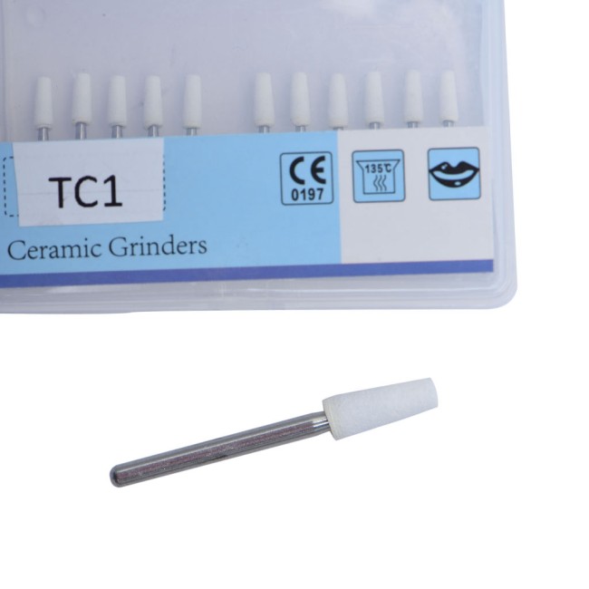 1Pack Dental Orthodontic White Stone Polishing Kits TC1