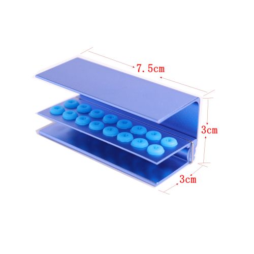 Boîte De Désinfection 30 Trous Pour Fraises Dentaires FG RA – 6 Couleurs, Autoclavable