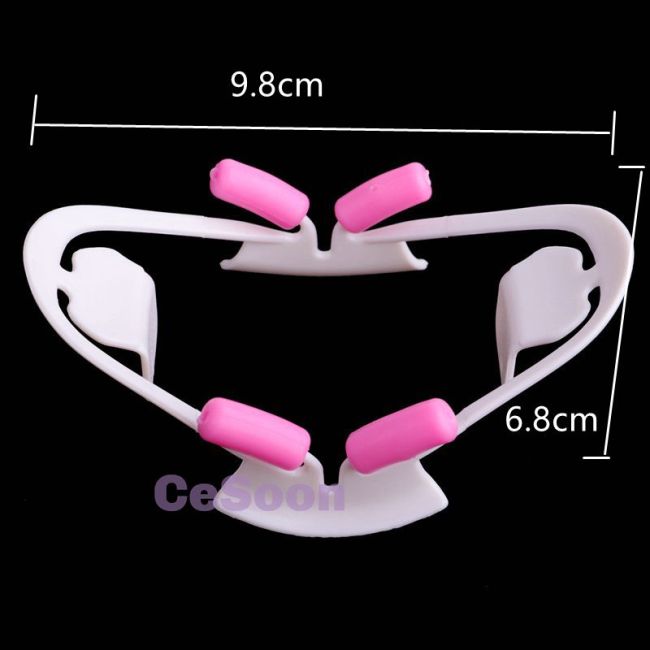 10Pcs Dental Oral Cheek Retractor Intraoral Opener Silicone Mouth Prop Guard Plastic Large and Small Size