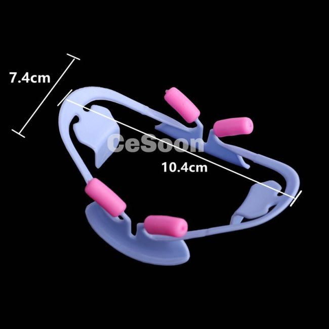 10Pcs Dental Oral Cheek Retractor Intraoral Opener Silicone Mouth Prop Guard Plastic Large and Small Size