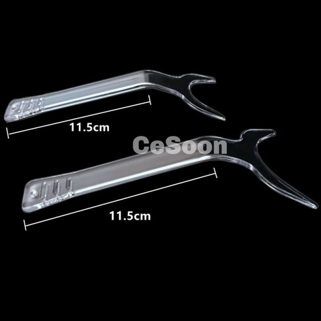 5Pcs/Pack Dental Oral Cheek Mouth Opener Orthodontic Lip Intraoral Retractor Reusable Clear White