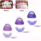 1 Pcs Teeth Trainer Braces Dental Orthodontic Retainer Appliance Mouthpieces 3 Stages