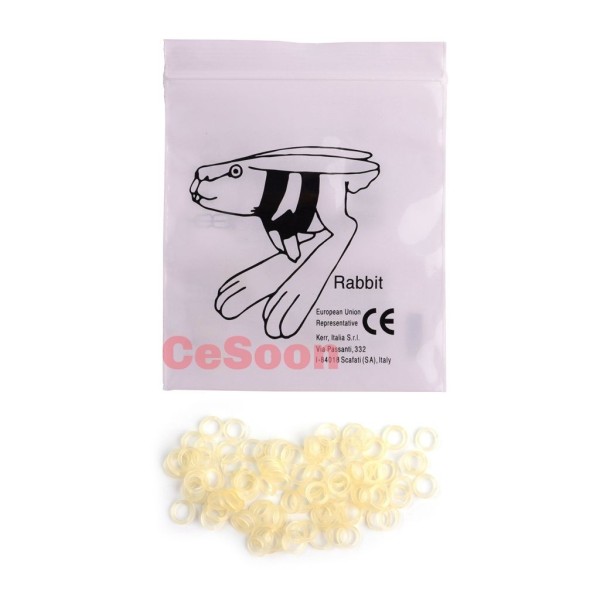 5000Pcs/Box ORMCO Dental Rubber Bands Orthodontic Zoo Pack Elastics 5 Sizes For Choose