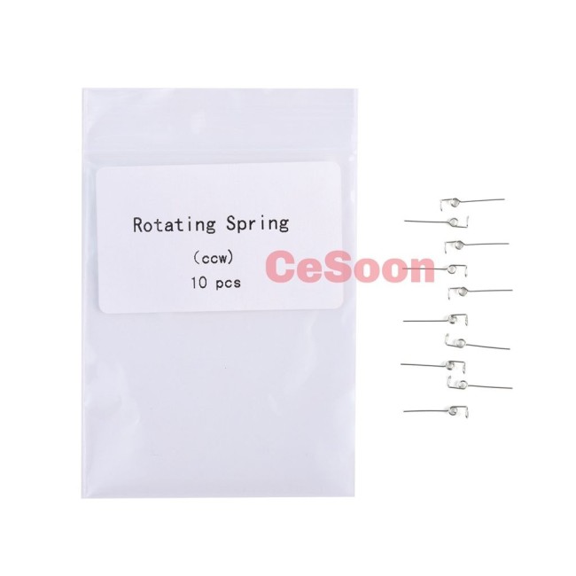 100Pcs Dental Orthodontic Rotating Spring Clock Wise or Counter Clock Wise Square Wire Uprighting