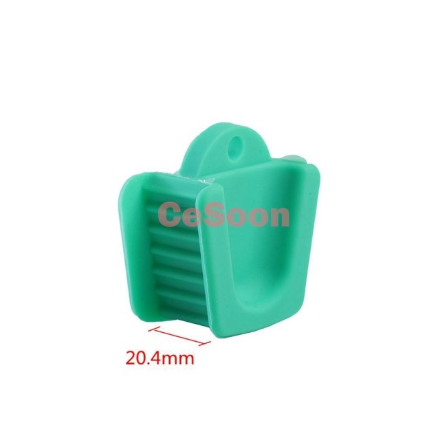 3Pcs  Dental Mouth Props Silicone Bite Blocks Rubber Autoclavable Adult/Child 3 Colors Inside