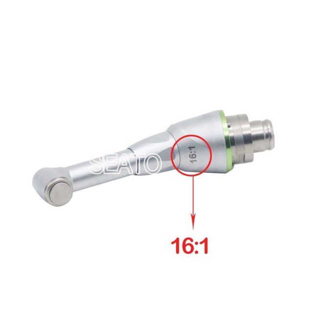 1 pcs 16:1 bending head using push button 16:1 left and right reciprocating dental contra-angle handpiece to coordinate the machine file dental supplies
