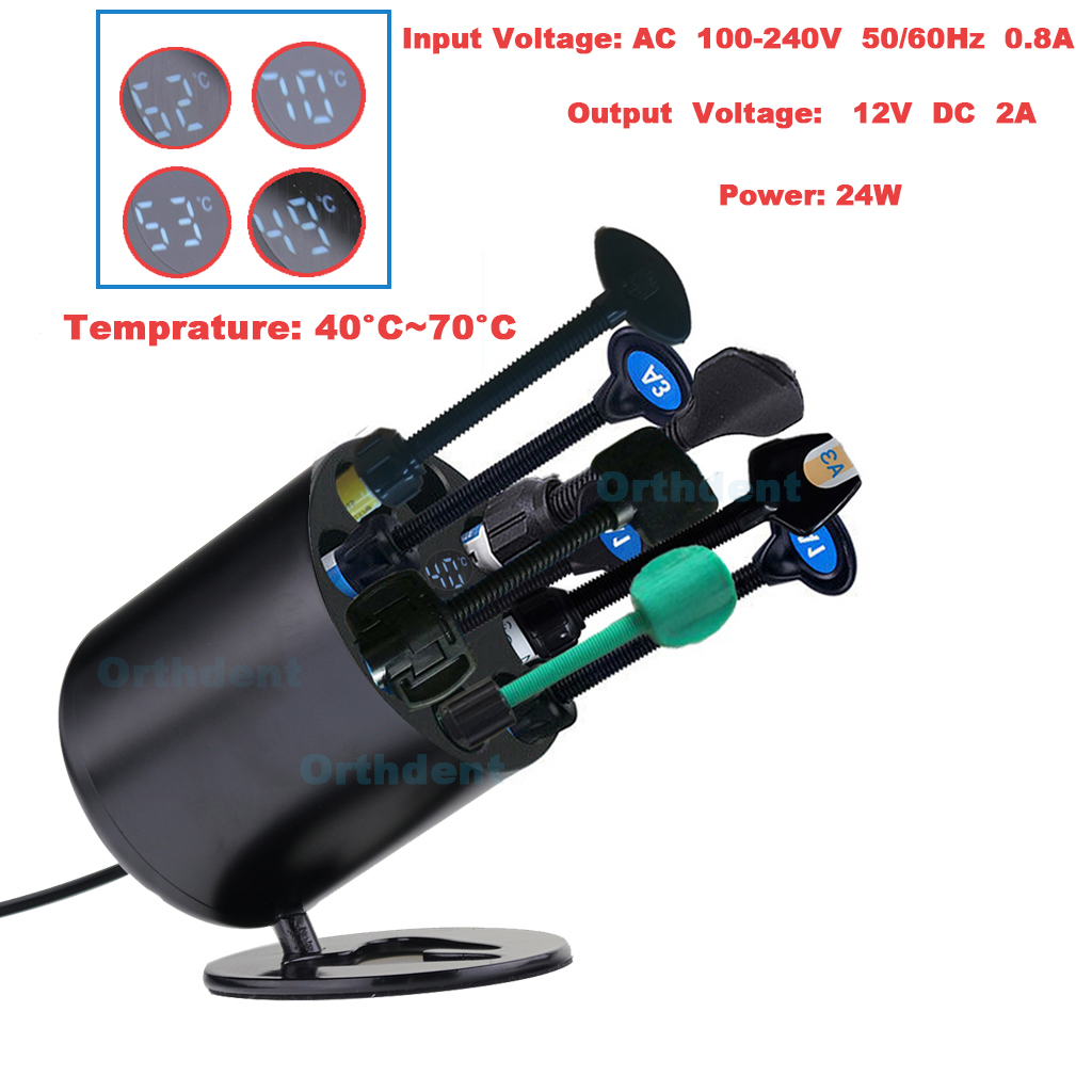 Dental Composite Resin Heater - Adjustable Material Warmer With Light