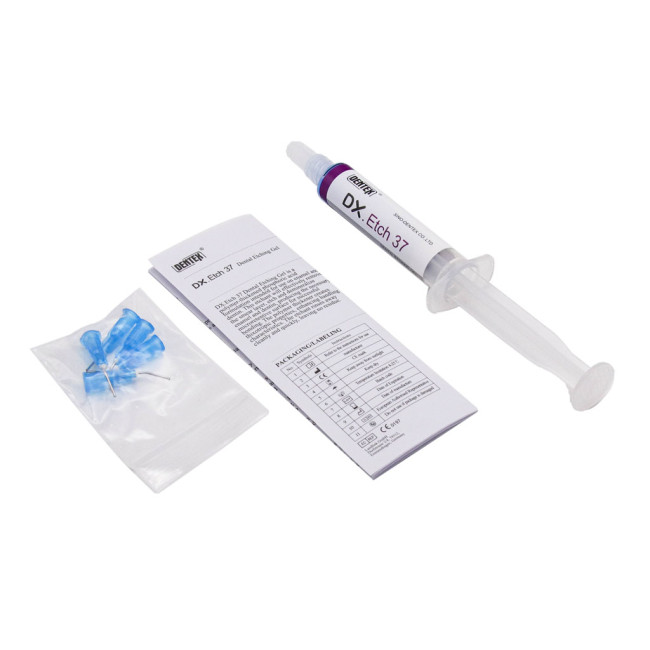 5 piezas Dentex Gel grabador dental 37% ácido fosfórico Gel de sílice 5ml herramientas dentales