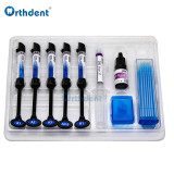 1 KIT Ortodoncia Universal Light Cure Bracket Kit de compuesto adhesivo Sistema de unión Pegamento Herramientas dentales