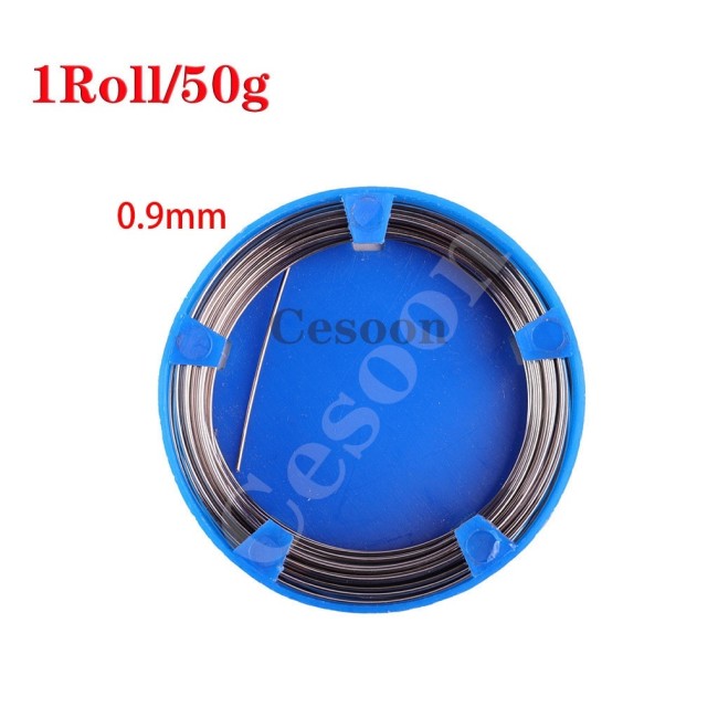50g/Roll Orthodontic Stainless Steel Wire Dentist Dental Mixed Sizes Round Ovoid Natural 0.5mm-1.8mm