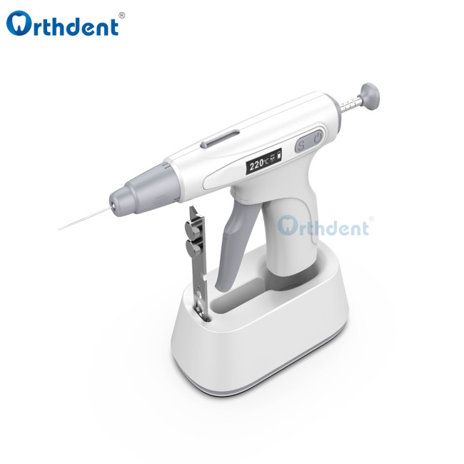 Dental Wireless Endo Obturation System Gun Heated Pen Percha Gutta tips/Hand Plugger Fill